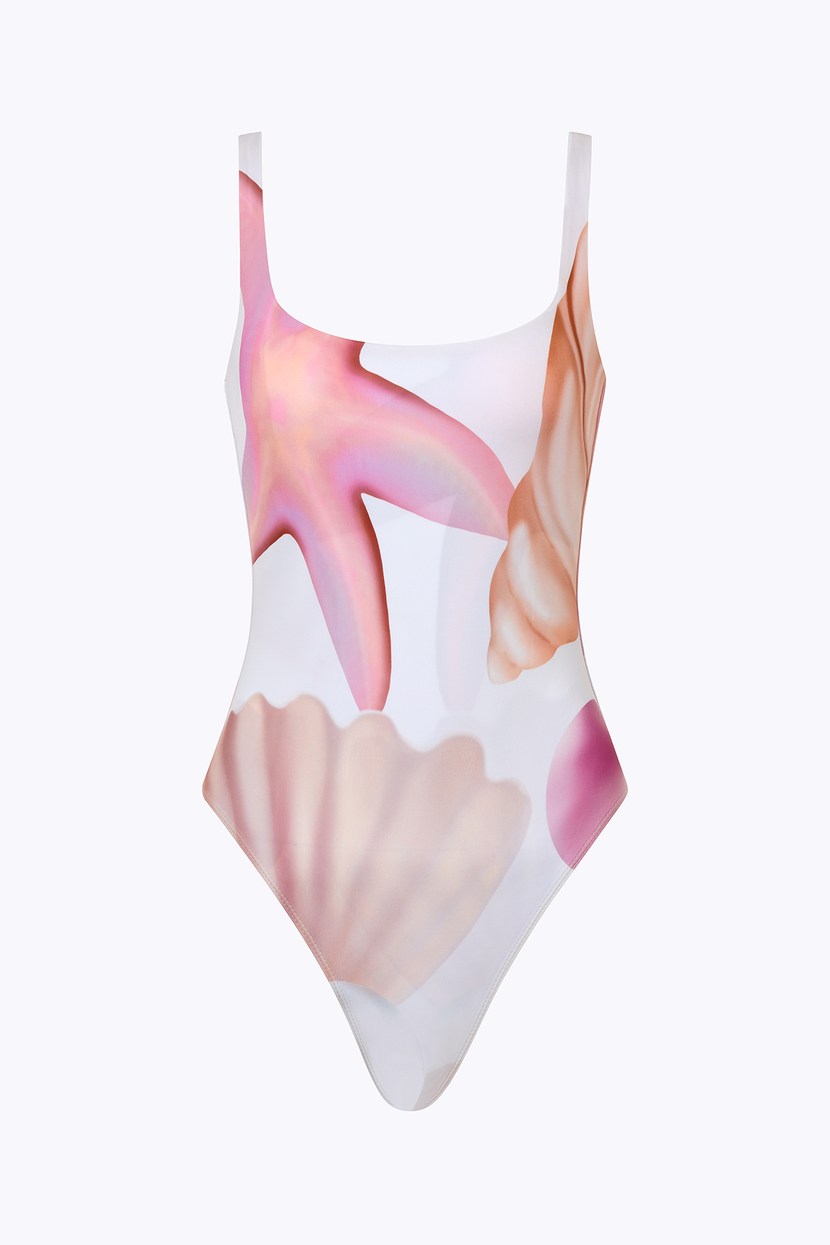 Lyra Seashell Patterned Swimsuit