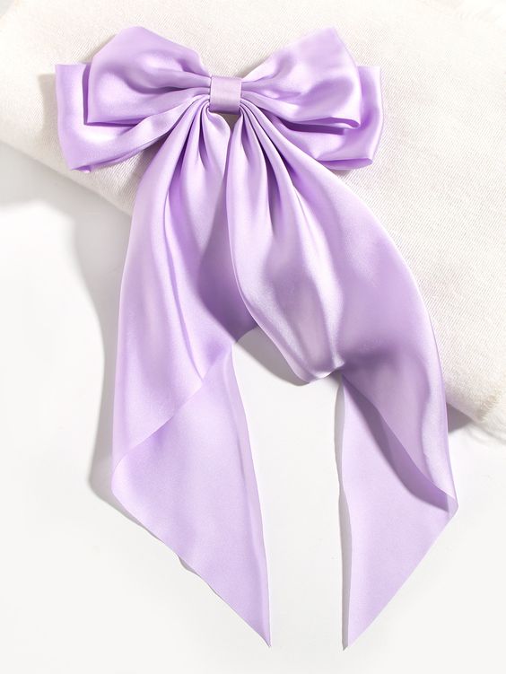 Sicily Satin Bowknot Hair Clip