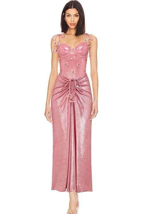 Salome Butterfly Applique Two-pieces Swim Set